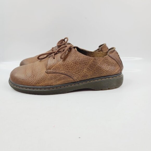 Dr. Martens Men\'s Tan ELSFIELD Leather Lace Up Classic Oxford Shoes Size 10 main image 6